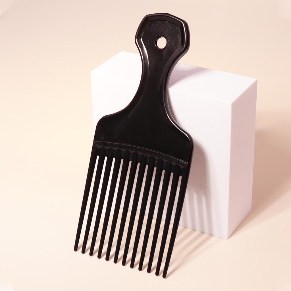 Men'S Fork Comb With Big Back And Oily Hair Styling Tool, Fist Comb With Fluffy Texture, Home Hair Salon Hairdressing Tool