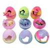 Ornamento de Ovos de Dinossauro Rachados Impressos em 3D Fofo Colorido Triceratops Modelo Animal Figuras Presente de Aniversário para Crianças