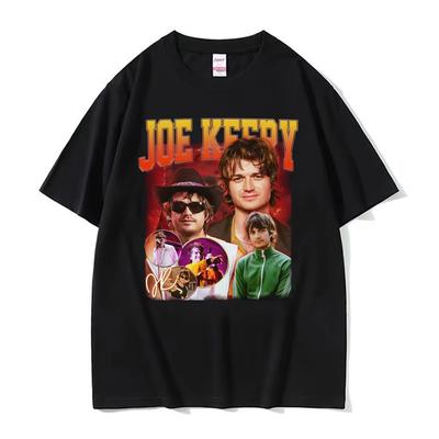 Retro 90s Joe Keery Gift for Fan Tee Shirt Men's Clothing Fashion Gothic High Street T-shirt Man Casual Cotton Oversized T Shirt