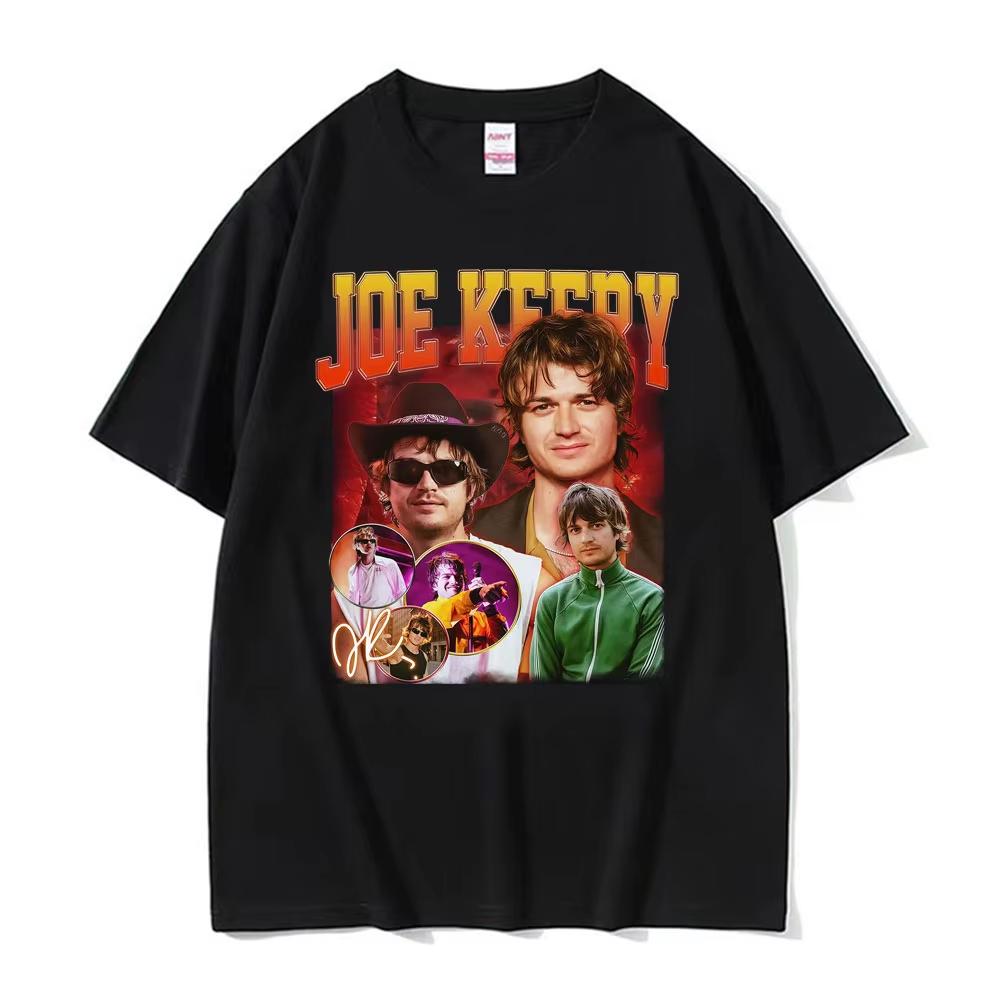

Retro 90s Joe Keery Gift for Fan Tee Shirt Men s Clothing Fashion Gothic High Street T-shirt Man Casual Cotton Oversized T Shirt S разноцветный