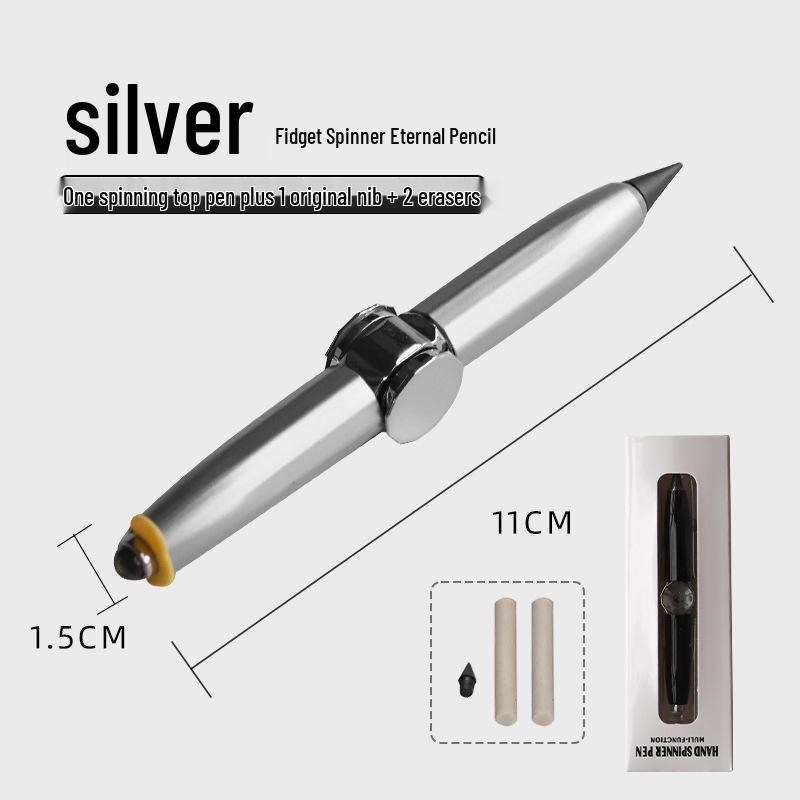 Rotating LED Luminous Gyroscope Pen Lamp