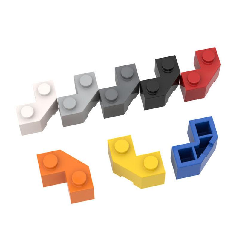 

50g/51PCS 87620 Wedge 2x2 Facet Block Moc Color Attachments Works With Brick DIY Children s Plaything Assembly Parts 50g--51PCS