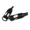 2PCs 50W Car LED 6000K Backup Reverse Lights Tail Parking Bulbs 921 912 T15