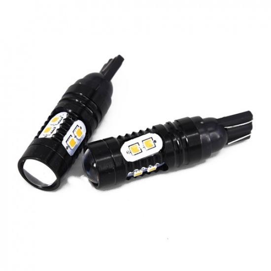2PCs 50W Car LED 6000K Backup Reverse Lights Tail Parking Bulbs 921 912 T15