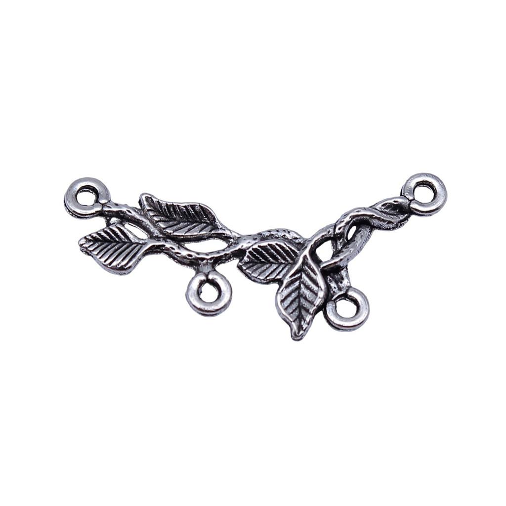 Chinese Pavilion Charm Connectors Character Animal Ethnic Style Findings For DIY Jewelry