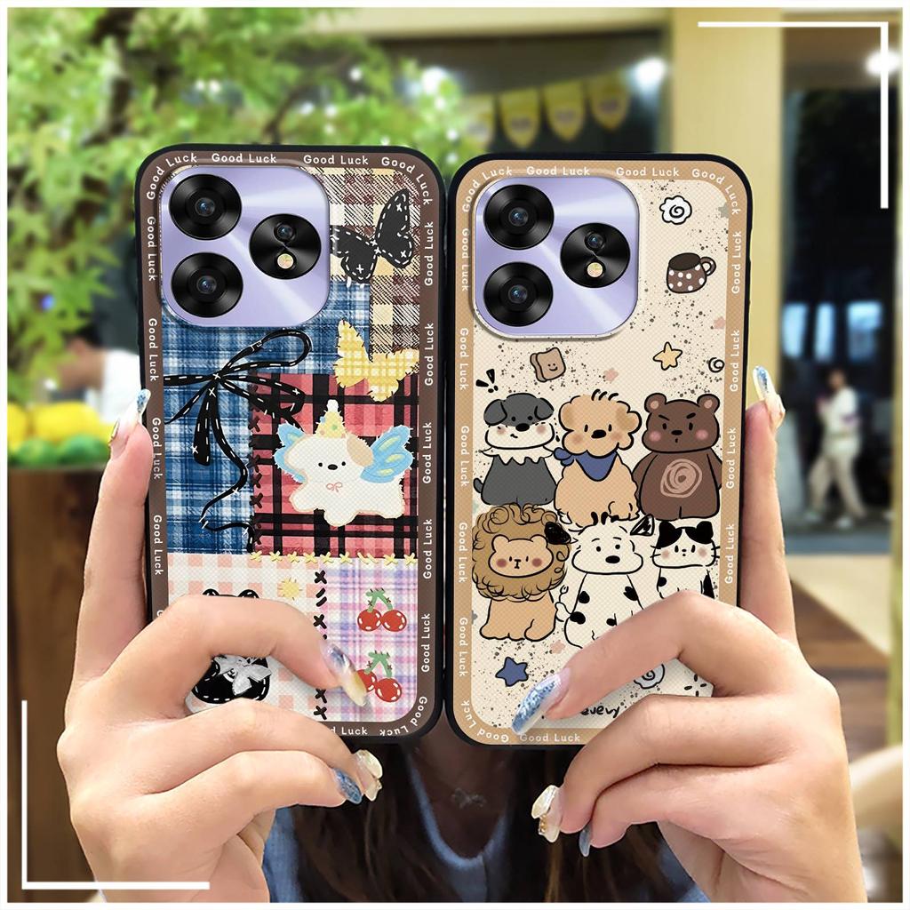 Anti-dust Back Cover Phone Case For UMIDIGI A15/A15C/A15T Dirt-resistant Fashion Design Soft Case Shockproof Cartoon TPU