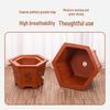 Manyuanhong Large Hexagonal Ceramic Flower Pot