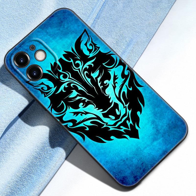 

Применимый чехол для мобильного телефона iPhone16, новый модный чехол для мобильного телефона с изображением волка и самца, чехол для телефона с изображением волка 15plus