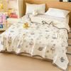 Pure Cotton Seersucker 6-Layer Gauze Summer Quilt