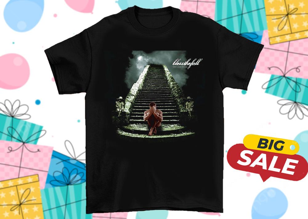 Blessthefall Band His Last Walk Short Sleeve Unisex T-Shirt Cotton Full Size Unisex T-Shirt XXL