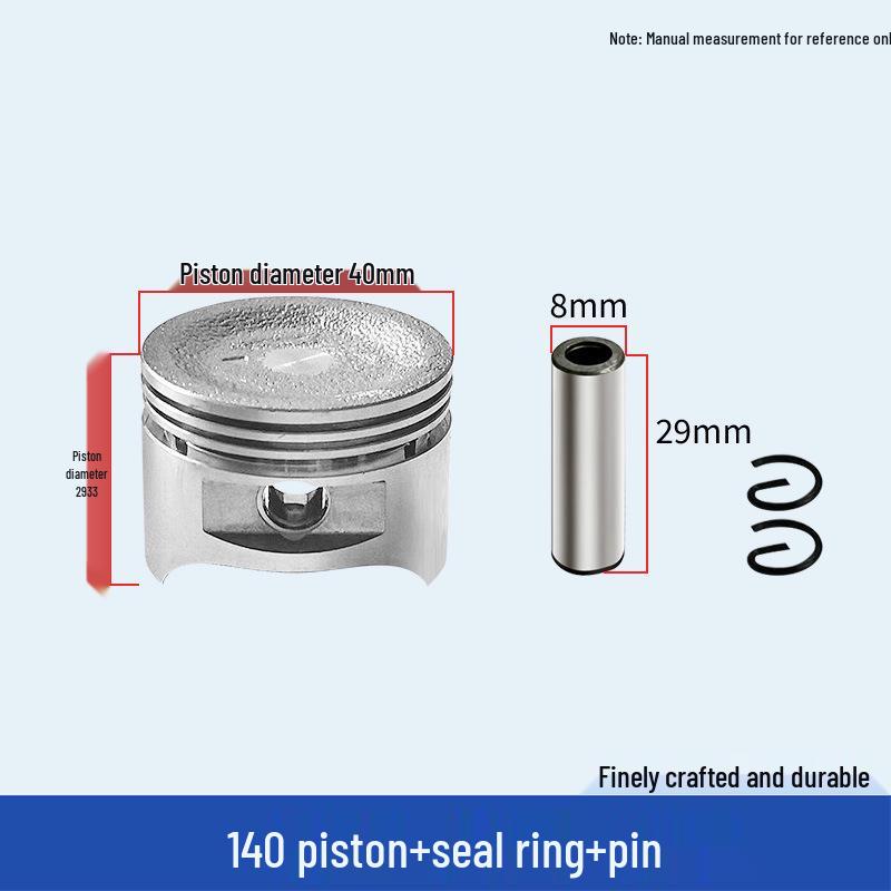 Four-Stroke Lawn Mower Piston Ring & Two-Stroke Brush Cutter Piston Assembly 