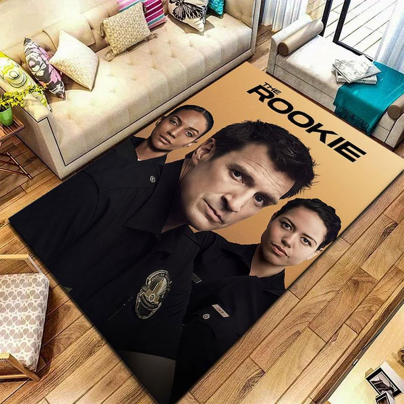 THE ROOKIE Carpet Rug for Living Room Bedroom Home Sofa Decoration,Kids play Non-slip Floor Mat