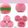 Piersică Squishy Simulare Alimentară Recuzită Spumă PU Pentru Fotografie Și Decor