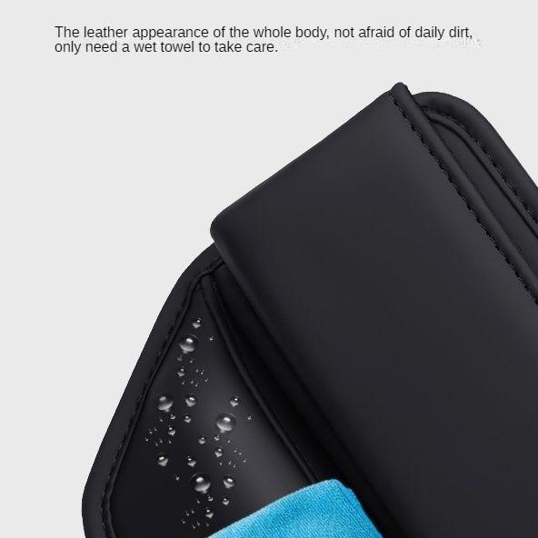 Car Seat Crevice Storage Box Leather Material Car Storage Bag Universal Car Seat Gap Organizer Box Car Accessories Interior