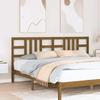 Vidaxl Bed Headboard, Honey Brown, 206X4X100 Cm, Pine Wood
