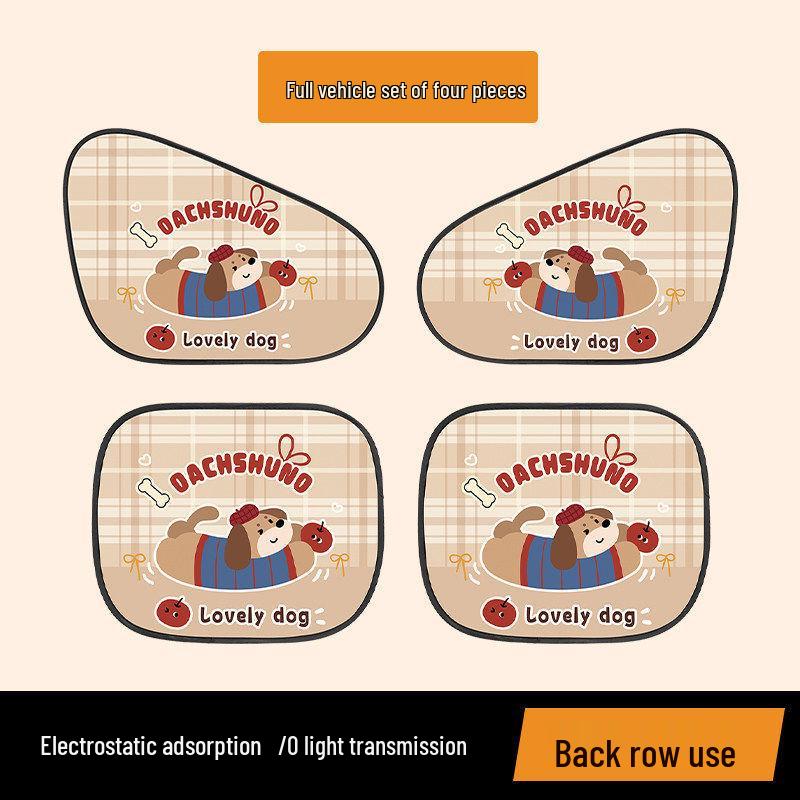 Car Window Sunshade: Heat Insulation & UV Protection Electrostatic Sticker