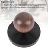 Spherical Wooden Handle Coffee Tamper Aluminum Alloy Coffee Tamping Tool  Coffee Making