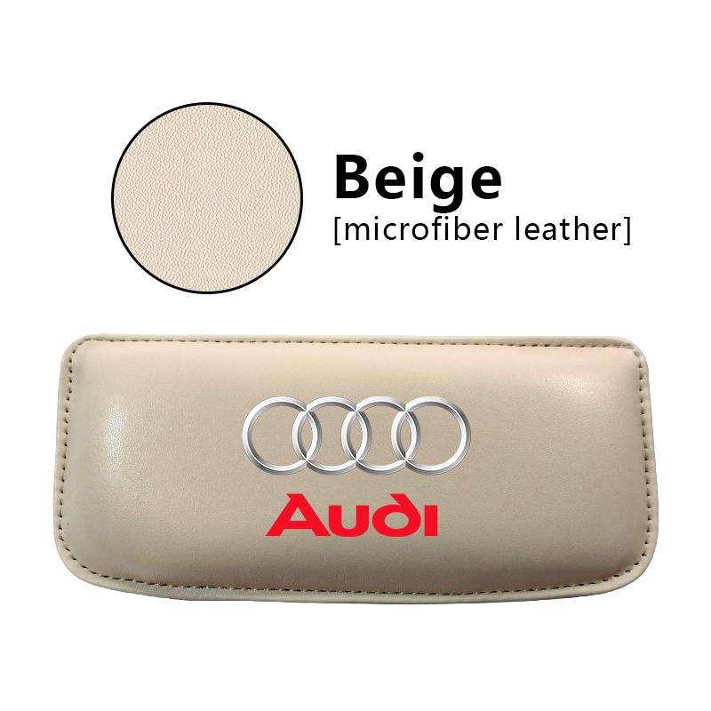 1Pcs Car Knee Pad Interior Pillow Pad Comfortable Cushion Memory Headrest For Audi Q7 Q3 Q5L Q2L S4 S5 S6 S7 S8 A6L A4L A3 A4 A7 A5 RS3 RS4 B6 B8 B7