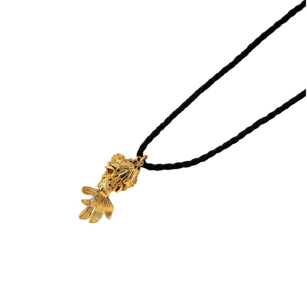 2025 Trendy Adjustable Fish Pendant Choker Chain Fashionable Necklace Women Jewelry Gift Accessory