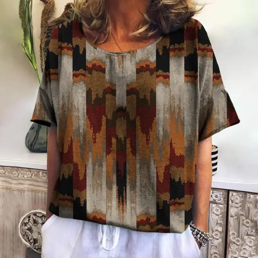 

Летняя клетчатая футболка с 3d принтом для женщин с круглым вырезом, повседневная толстовка, новые футболки, одежда в стиле Харадзюку, свободная блузка с коротким рукавом, женские модные топы S