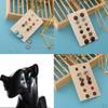 6 Pairs Cute Multiple Assorted Flower Earrings Set For Women Girls Ear Studs