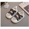 Summer Kids Hollow Out Breathable Half Sandals Unisex Toddler Casual Shoes