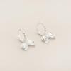 Trendy Bowknot Hoop Earrings: Elegant, Versatile Niche Ear Cuff for Women