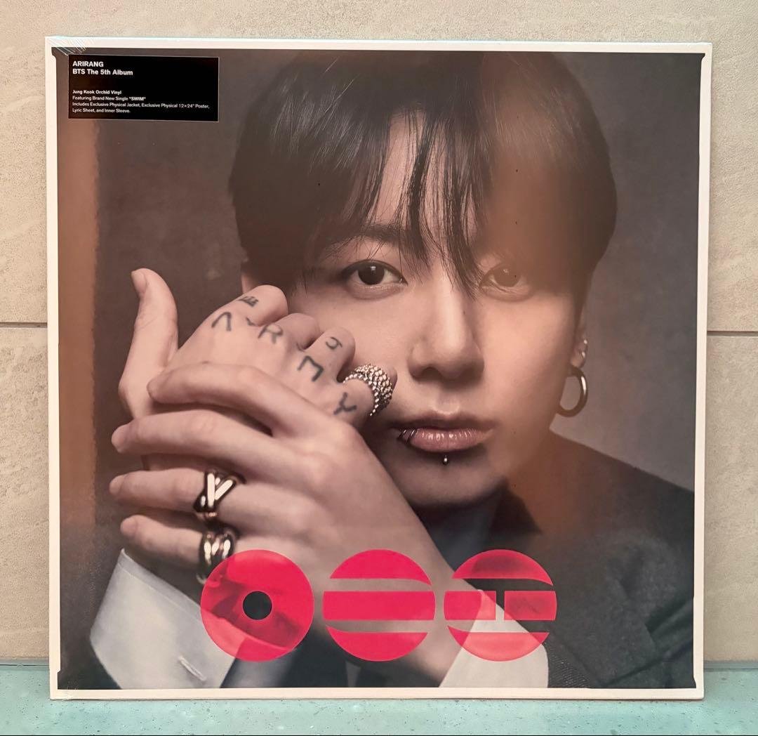 

[USED] BTS ARIRANG Standard Vinyl Record - Jungkook