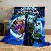 1PC Scooby-Doo Return To Zombie Island Outdoor Flannel Blanket Soft Plush Decor for Picnics, camping,Bedroom, Playroom, Office1234A