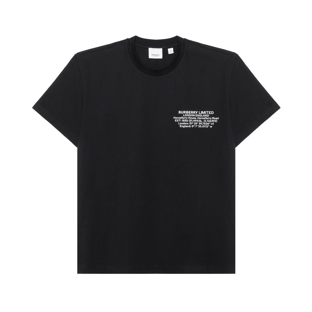 Burberry SS21 T Shirt Men's Black 80427481