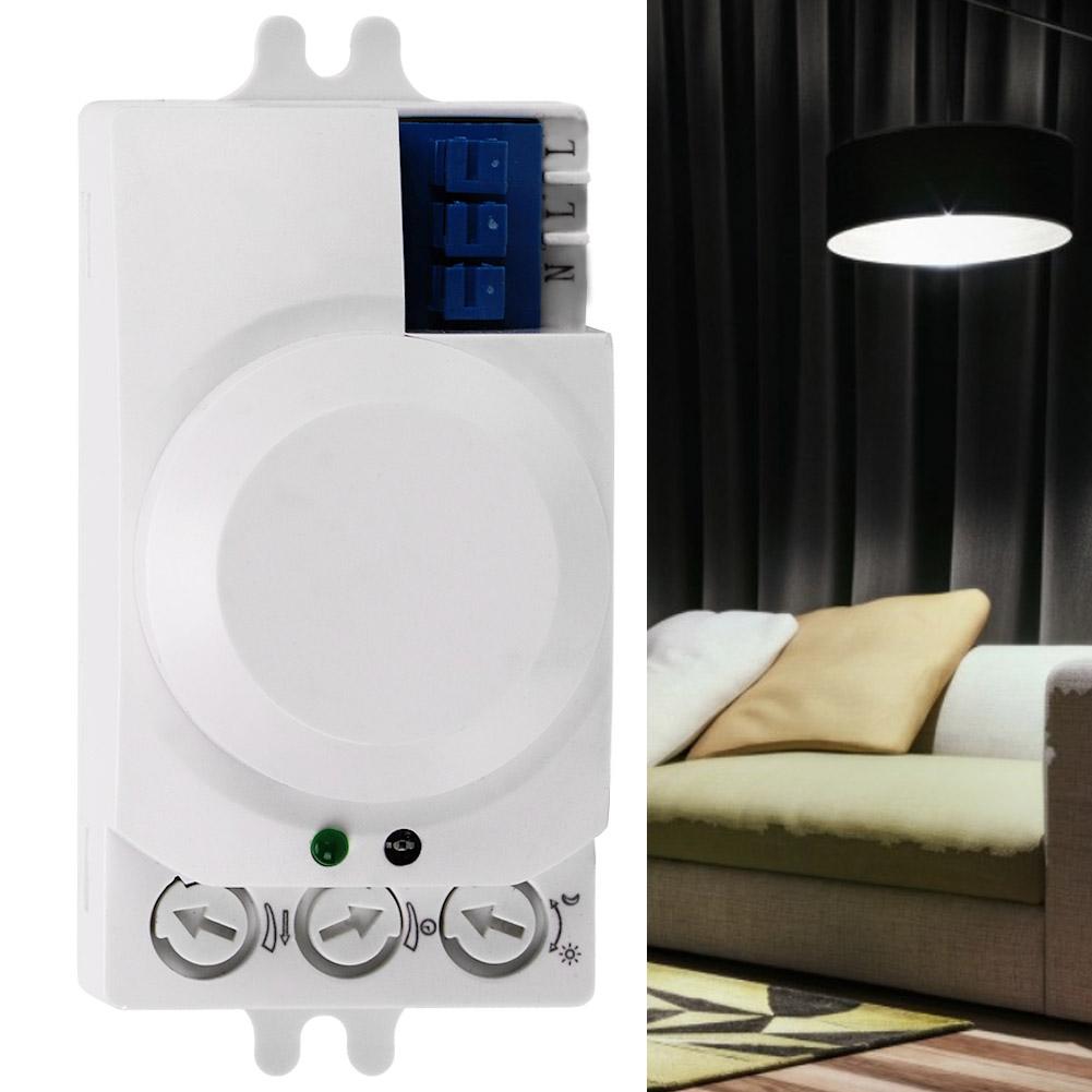 Degree Detection Microwave 360 Intelligent Motion Light Sensor Switch 220240v