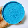 Big DIY Round Coaster Silicone Mold for Resin Concrete  Diameter 4.13inch