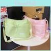 Fashionable 2024 Simple Commuter Crossbody Bag For Women With Soft Polyester Material