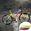 8m Reflective Tape PVC Bicycle Wheels Reflect Fluorescent Sticker Bike Reflective Sticker Strip Tape For Cycling Warning Safety