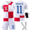2425 Croatia's Home European Cup National Team Jersey Football Uniform No. 10 Modric Suit