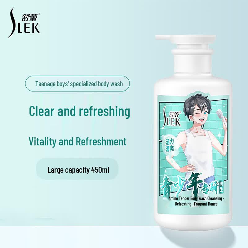 Sulei Teen Boys Refreshing Scented Shower Gel