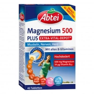 Abtai Magnezyum 500 Artı Vital Depo 42 Tablet