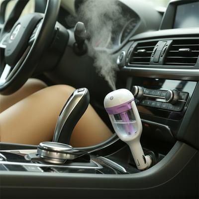 Mini Car Humidifier Aroma Diffuser Essential Oil Air Purifier 12V USB Portable Small Size for Vehicle