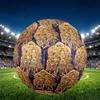 Saint Seiya Print Size 5 Soccer Ball, PU Wear Resistant Football for Match Training and Daily Practice, Birthday Gift for Soccer Fans