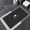 Soft Diatom Mud Absorbent Mat Bathroom Floor Mat Non-Slip Toilet Floor Mat Bathroom Toilet Carpet Entrance Door