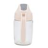 Glass Oil Dispenser Bottle  proof Dust Proof Automatic OpenCelsiusClose Oil Pot Apricot (300ml)