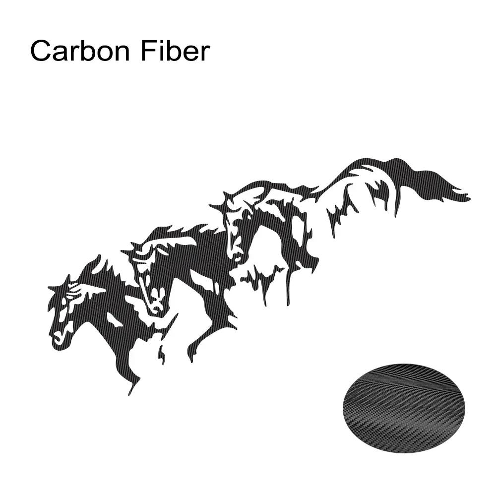 

Dynamic Running Horses Car Sticker Self-adhesive For Car SUV Off Road Vinyl Decal Auto Body Styling Decor Sticker Accessories 1PC