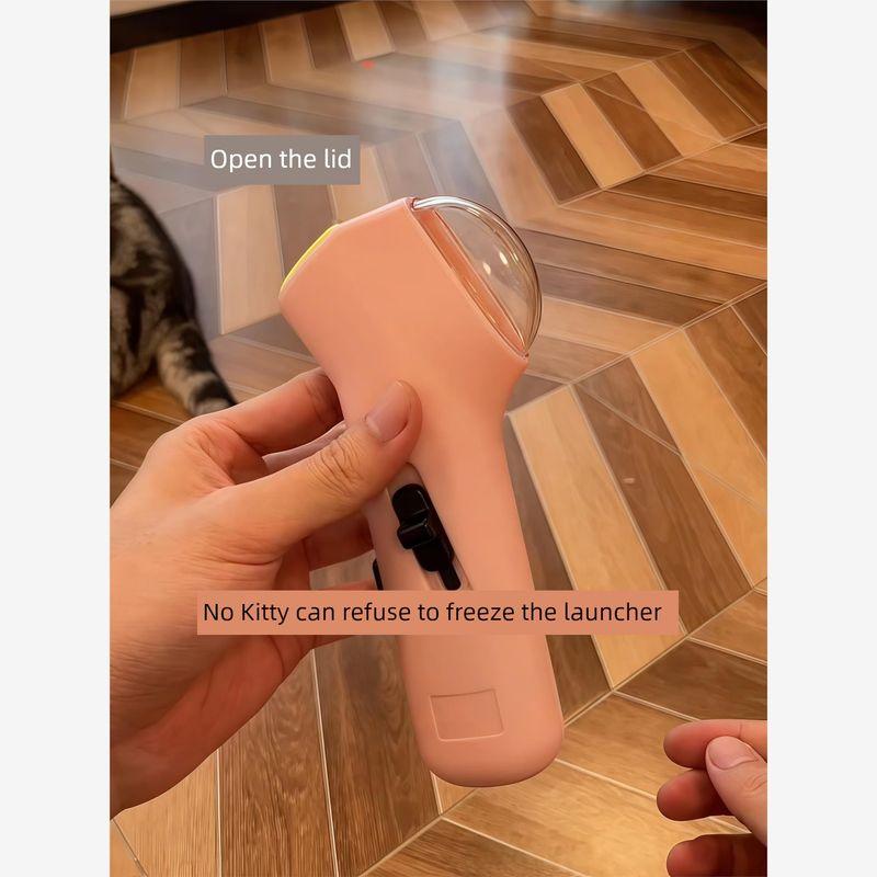 

Кошачий сублимированный передатчик Кошачья игрушка Самостоятельное облегчение духоты Удобный гаджет Физическая тренировка Кошачья дразнилка Товары для питомцев Pink-purple freeze-drying feeder