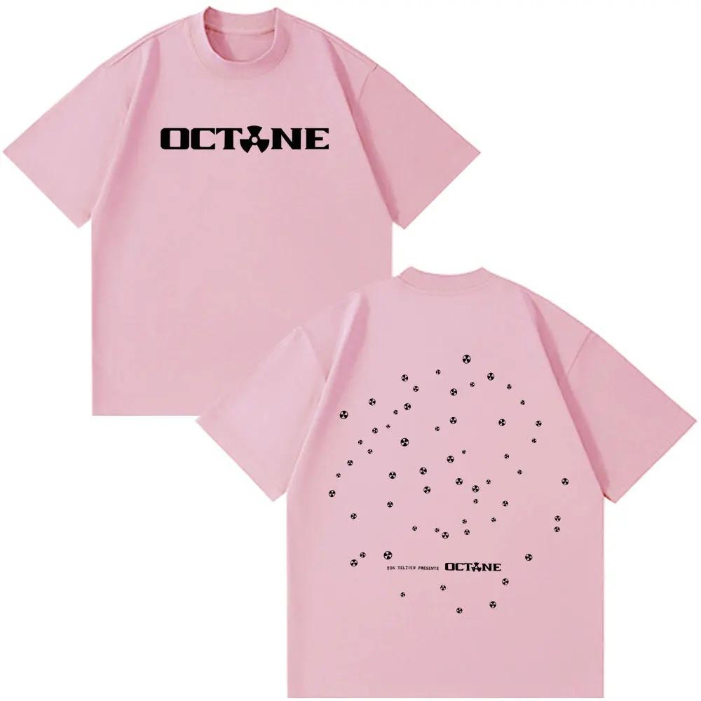 Rapper Don Toliver Octane Tour 2026 Grafik T-Shirt Herren Damen Hip Hop T-Shirts Kurzarm Baumwolle Locker Freizeit T-Shirts