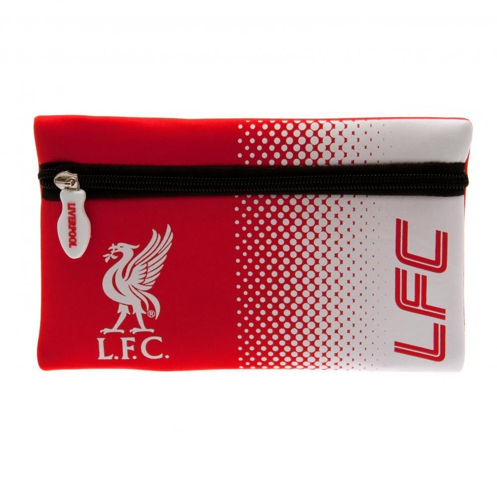 Pen Case Liverpool F.C. Red White Neoprene Zipper 21x12cm