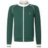 Fila Official 2024 Spring New Knitted Long Sleeve Jacket Basic Tennis Sports Stand Collar Top Men Tops Reed-Green A11M413503F-GN