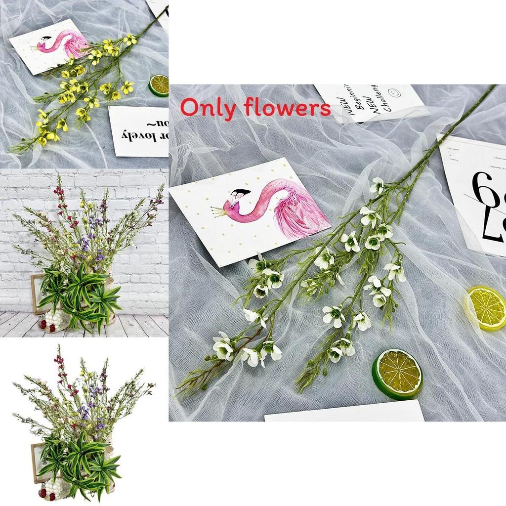 Chimonanthus Praecox Branches Faux Flowers Wedding Table Centerpiece Decoration For Events And Photography