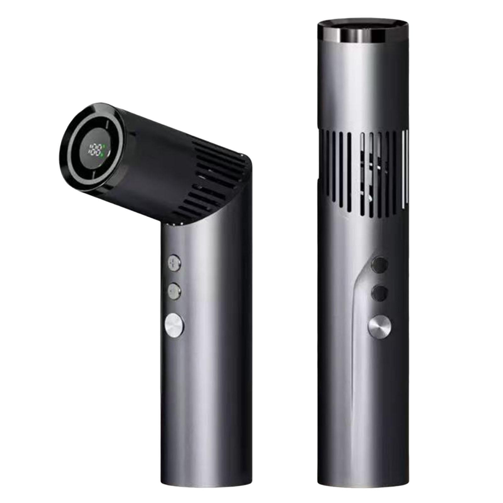 

Type-C ABS Portable Turbo Fan 199 Speed & 3000mAh with Handheld & Digital Display for Outdoor Travel Beach Camping Office Summer