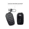 Leather Car Key Cover for 2017 Toyota Models: Corolla, Camry, Crown, Levin, Reiz, RAV4, Highlander