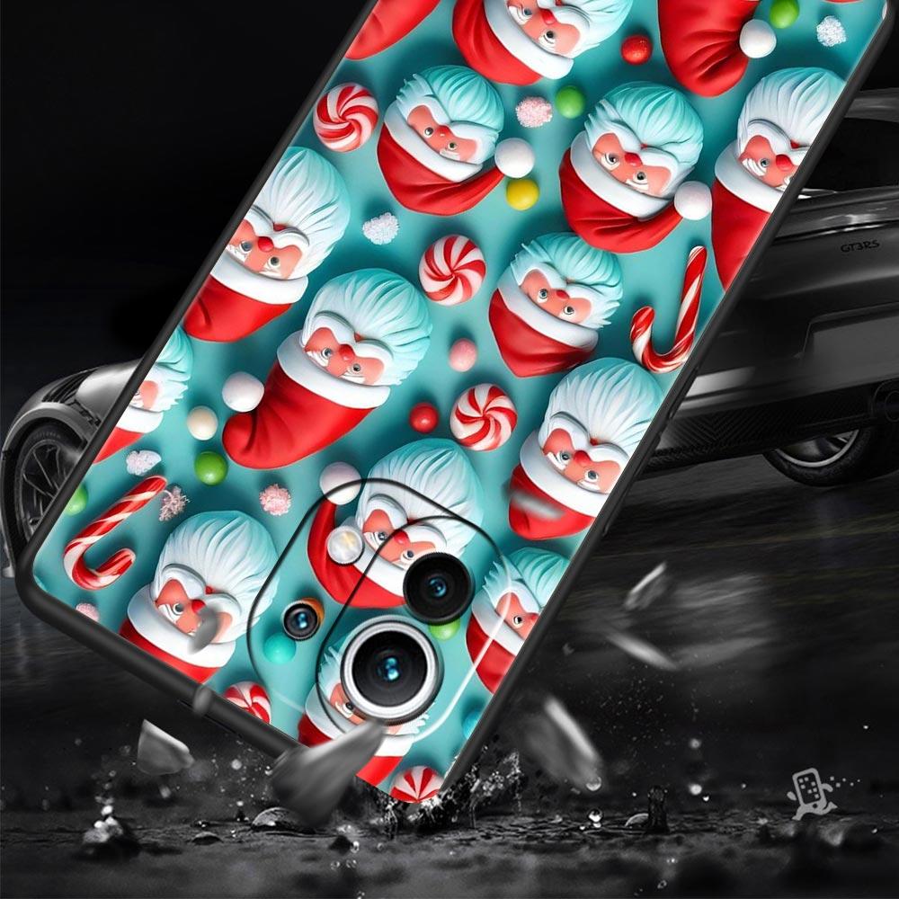 New Year Christmas Phone Case Cover for Xiaomi Mi 17 Pro Max 15 14 13 12 11 Ultra 15T 14T 13T 12T 11T Pro Lite Soft TPU Shell